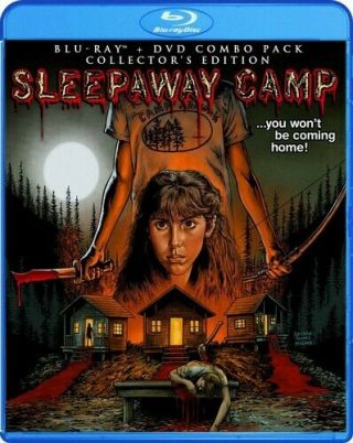 Sleepaway Camp [2014] Blu - Ray,  Dvd Combo Collector’s Edition /with Slipcover Rare