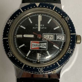 Timex Vintage Champion Spark Plug Diver 