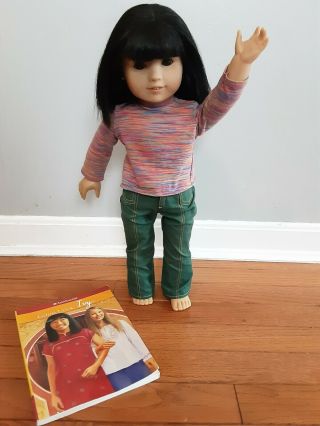 Rare Ivy Ling American Girl Doll With Book