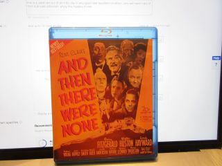 And Then There Were None (1945,  Blu - Ray Disc) Rare Out Of Print