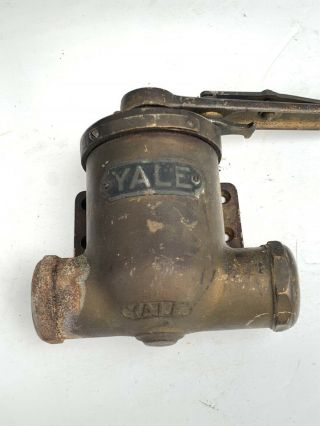 Yale Model 173 Pot Belly Door Closer Architectural Salvage Rare