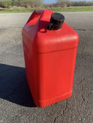 Rare Blitz Pre - Ban 6 Gallon 16 Oz.  Gas Can Model No.  11841 3