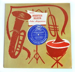 Mongo Santamaría - Tambores Afro - Cubanos - Ultra - Rare 1952 Smc Lp