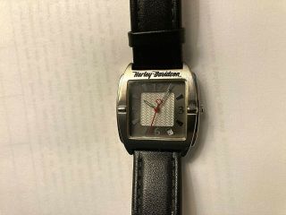 Harley Davidson Wrist Watch Hdm821 Rare Gift Collectible