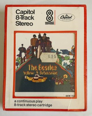 The Beatles Yellow Submarine 8 - Track Tape 1969 Capitol 8xw - 153 Rare