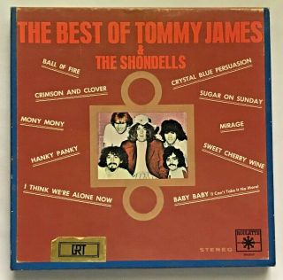 Rare 7 - 1/2ips The Best Of Tommy James & Shondells Reel Tape Guaranteed