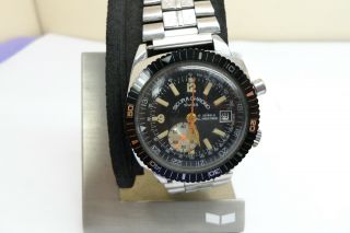 (very Rare) Vintage Sicura Chrono 17 Jewels Men Wristwatch