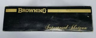 Rare 1969 Belgium Browning Superposed Broadway Trap Midas Grade Box 32 " Barrels