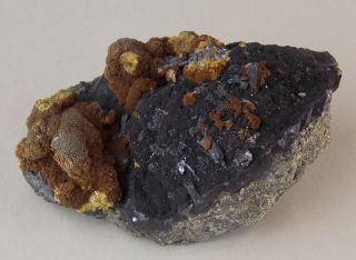 Rare Hutchinsonite Crystals With Orpiment - 5.  2 Cm - Quiruvilca Mine,  Peru 24760