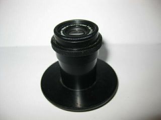 Emil Busch A - G.  Rathenow Very Rare Glyptar - Anastigmat 3.  5cm F:3.  5 German Lens