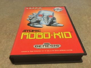 Atomic Robo - Kid (genesis,  1990) " Rare”with Purchase Receipt,  “collectors”