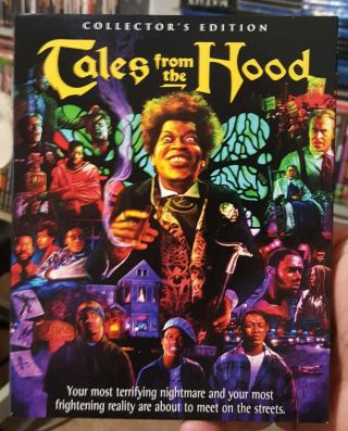 Tales From The Hood 1995 Blu - Ray,  Slipcover Like - Scream Factory Oop Rare