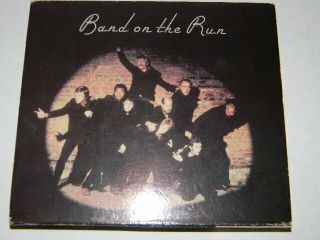 Rare Oop Paul Mccartney Band On The Run Dcc Gold Cd With Slip Case And Poster
