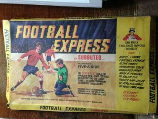 Rare Subbuteo Football Express 5 A Side Football - Leeds Liverpool