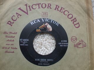 Elvis Presley - Blue Suede Shoes / Tutti Frutti - Rare 1956 Usa 45 - 47 - 6636