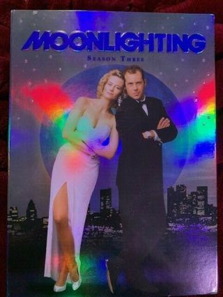 Moonlighting - Season 3 (dvd,  2006,  4 - Disc Set) Rare - Hard - To - Find