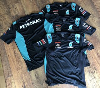 Alpinestars Petronas Yamaha Motogp Team Issue T Shirt.  Rare.  Large