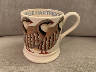 Emma Bridgewater Partridge Game Bird Mug 1/2 Pint 1st Quality Rare