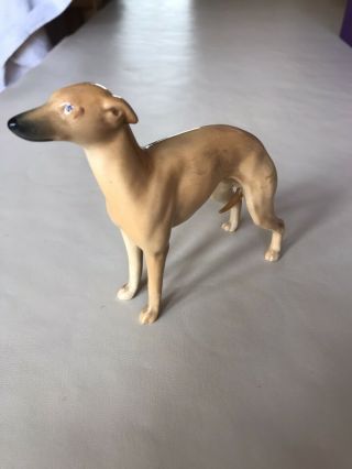 Beswick Rare Greyhound/whippet China Figurine