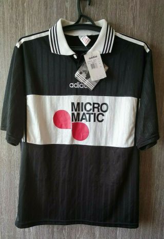 Rare Adidas 1990 Retro Shirt Vintage Jersey Football Soccer Mens Size L