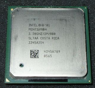 Rare Intel Pentium 4 Processor 3.  2 Ghz 2 Mb Cache,  800 Mhz Bus,  Sl7aa,  Sock 478