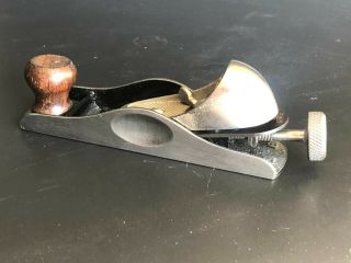 Rare Stanley No.  61 Low Angle Block Plane With Sweetheart Iron