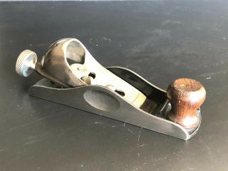 Rare Stanley No.  61 Low Angle Block Plane with Sweetheart Iron 2