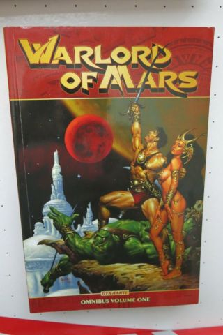 John Carter Warlord Of Mars Omnibus Vol 1 Tpb Dynamite Comics 2017 Very Rare Oop