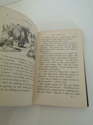 Alice ' s Adventures in Wonderland 1904 Macmillan Illustrated 1st edition Rare 3