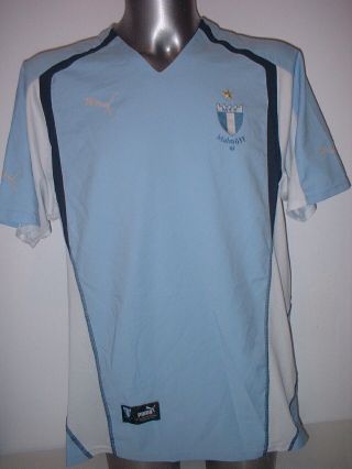 Malmo Ff Shirt Jersey Puma Sweden Top Trikot Unsponsored Vintage 2005 Rare