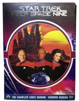 Star Trek Deep Space Nine Complete Series Seasons 1 - 7 Dvd Set 1999 Rare Edition