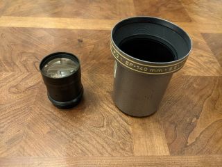 Isco Gottingen F2.  1 140mm Projection Lens T - Kiptagon 35/70mm Film Very Rare