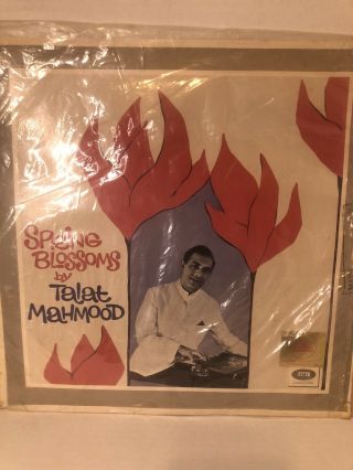 Talat Mahmood Spring Blossom 1967 Rare Lp Record Vinyl India Hindi Ghazal Ex