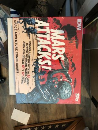 Mars Attacks Factory Box Comics Rare,  All 55 Covers Gem