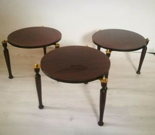 Tables Rondes Empilable - Vintage Rare