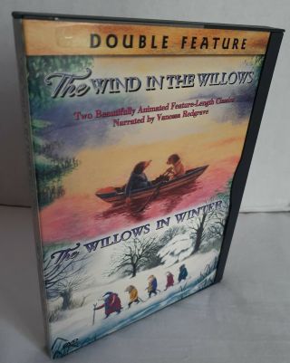 The Wind In The Willows/the Willows In Winter (dvd,  1999) Vanessa Redgrave Rare