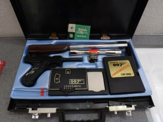 1965 Rare Mpc James Bond 007 Secret Agent Attache Case Luger/code O Matic Toy