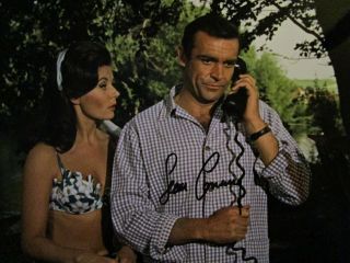 Sean Connery James Bond 007 Rare Photo Signed Autograph 8x10 Plus