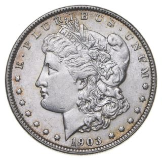 Rare - 1903 Morgan Silver Dollar - Very Tough - High Redbook 265