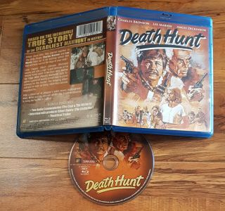 /760\ Death Hunt Blu - Ray From Timeless Media (bronson,  Lee Marvin) Rare & Oop