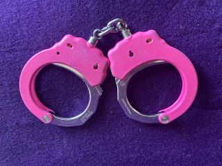 Rare Asp Model 100 Pink Handcuffs