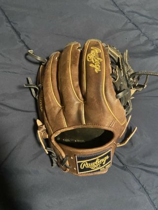 Rare Rawlings Heart Of The Hide 11.  5 Right Hand Throw (just To Break In)