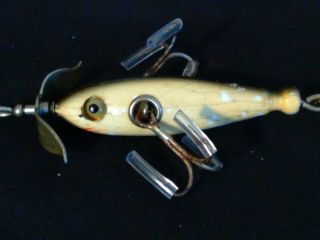 Vintage South Bend Worden Combination Minnow Fishing Lure 1914 Awesome Rare