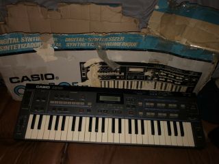 Casio Cz - 101 Vintage Digital Synthesizer Parts Repair Vtg Rare Box Look Read Low