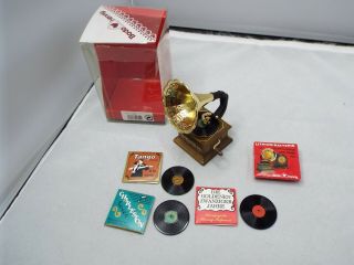 Rare Bodo Hennig Gramophone Phonograph Record Dolls House No.  6680