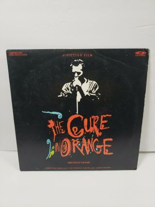 The Cure In Orange Laserdisc Ultra Rare Concert Starring Robert Smith