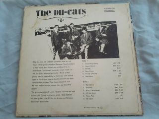 The Du - Cats VERY RARE Mono lp RCA Victor PC - 1018 Newfoundland Canada 2