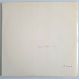 " The Beatles " White Album Rare 1968 Orig Toploader Stereo 1st Press Uk 2 Lp Ex,