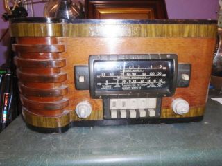 Rare 1939 Zenith Model 7 - S - 432 Ch=5724 Short Wave Radio