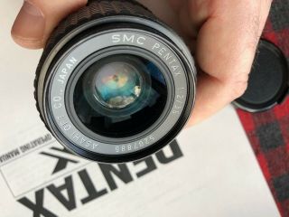 Rare Pentax prime lens,  focal length 35mm f/2.  best lens for street work 2